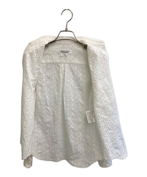 COMME des GARCONS COMME des GARCONS（コムデギャルソン コムデギャルソン）COMME des GARCONS COMME des GARCONS (コムデギャルソン コムデギャルソン) シャツ ホワイト サイズ:Sの古着・服飾アイテム