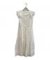 RED VALENTINO (レッドヴァレンティノ) SANGALLO EMBROIDERED COTTON VOILE DRESS ホワイト サイズ:M：20000円