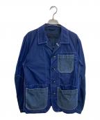 COMME des GARCONS HOMMEコムデギャルソン オム）の古着「シャツジャケット」｜ネイビー