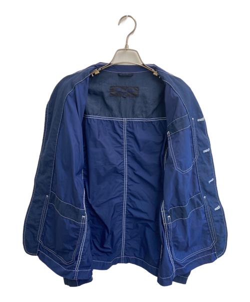 COMME des GARCONS HOMME（コムデギャルソン オム）COMME des GARCONS HOMME (コムデギャルソン オム) シャツジャケット ネイビー サイズ:Sの古着・服飾アイテム