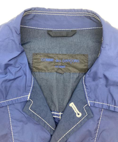 COMME des GARCONS HOMME（コムデギャルソン オム）COMME des GARCONS HOMME (コムデギャルソン オム) シャツジャケット ネイビー サイズ:Sの古着・服飾アイテム