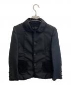 tricot COMME des GARCONSトリココムデギャルソン）の古着「切替ジャケット」｜ブラック