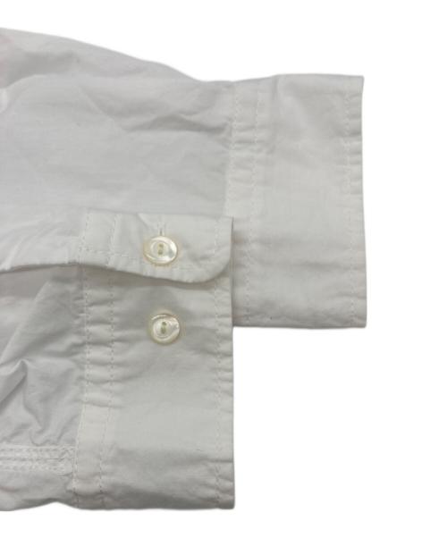 CAHLUMN（カウラム）CAHLUMN (カウラム) Magazine Pocket Broadcloth Open Collar Shirt ホワイト サイズ:Ｌの古着・服飾アイテム