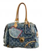 ）の古着「ボウリィ ハンドバッグ」｜ブルー