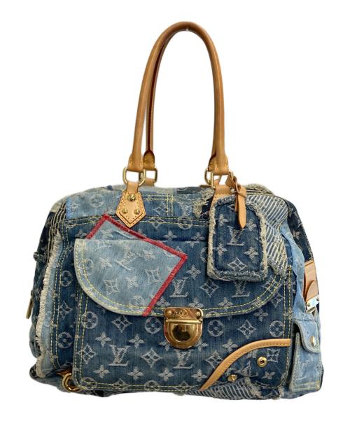 LOUIS VUITTON（ルイ ヴィトン）LOUIS VUITTON (ルイ ヴィトン) ボウリィ ハンドバッグ ブルー サイズ:-の古着・服飾アイテム