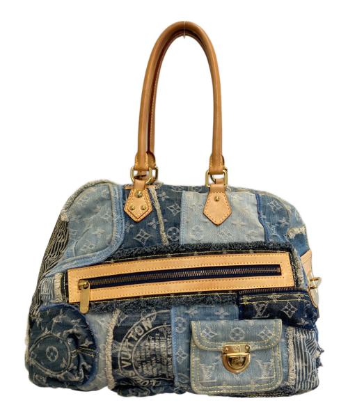 LOUIS VUITTON（ルイ ヴィトン）LOUIS VUITTON (ルイ ヴィトン) ボウリィ ハンドバッグ ブルー サイズ:-の古着・服飾アイテム