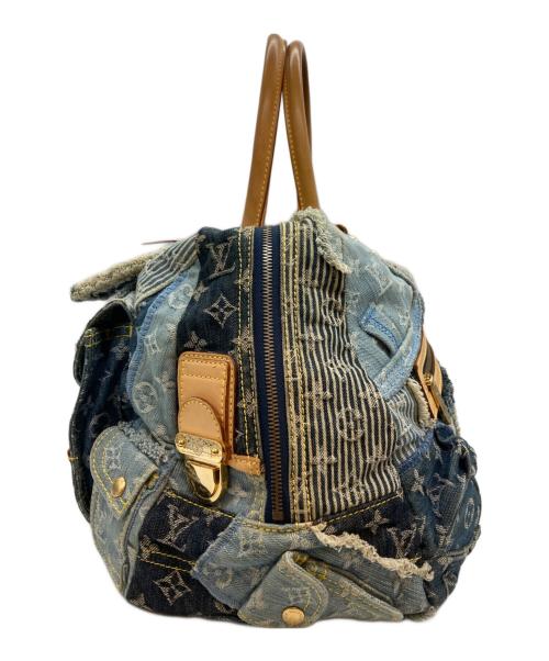 LOUIS VUITTON（ルイ ヴィトン）LOUIS VUITTON (ルイ ヴィトン) ボウリィ ハンドバッグ ブルー サイズ:-の古着・服飾アイテム