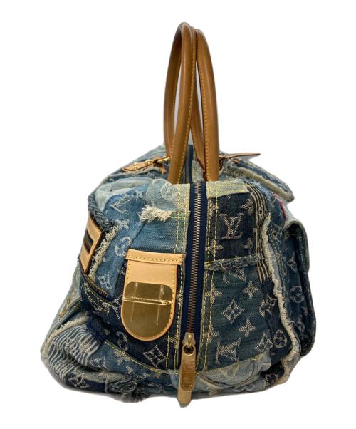 LOUIS VUITTON（ルイ ヴィトン）LOUIS VUITTON (ルイ ヴィトン) ボウリィ ハンドバッグ ブルー サイズ:-の古着・服飾アイテム