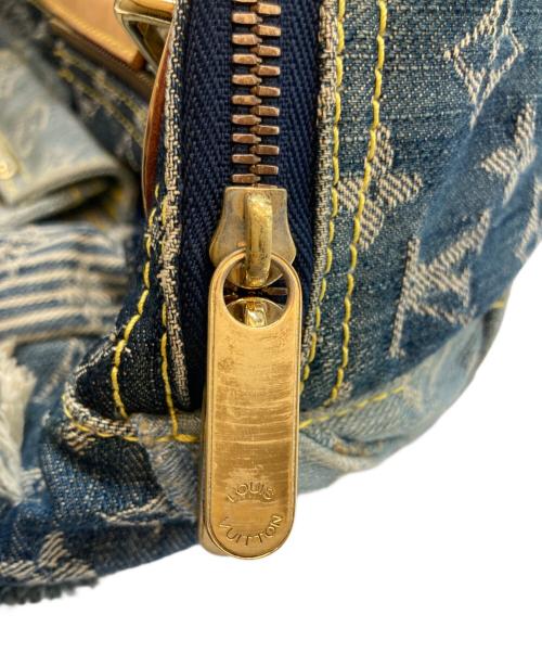 LOUIS VUITTON（ルイ ヴィトン）LOUIS VUITTON (ルイ ヴィトン) ボウリィ ハンドバッグ ブルー サイズ:-の古着・服飾アイテム