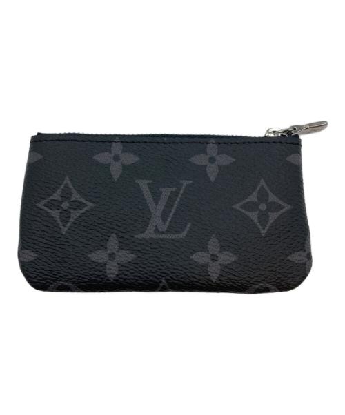 LOUIS VUITTON（ルイ ヴィトン）LOUIS VUITTON (ルイ ヴィトン) コインケース ブラック×グレーの古着・服飾アイテム