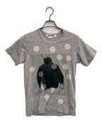 COMME des GARCONS COMME des GARCONSコムデギャルソン コムデギャルソン）の古着「イラストTシャツ」｜グレー