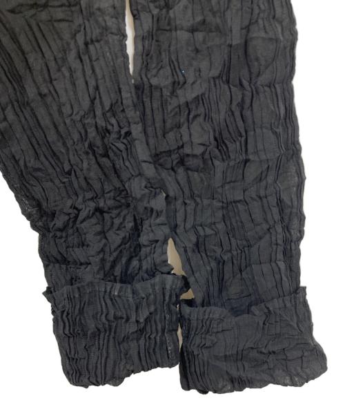 ISSEY MIYAKE（イッセイミヤケ）ISSEY MIYAKE (イッセイミヤケ) ハイネックカットソー ブラック サイズ:Mの古着・服飾アイテム