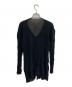 ISSEY MIYAKE (イッセイミヤケ) カーディガン ブラック サイズ:M：11000円