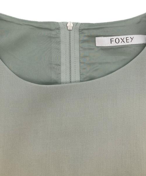 FOXEY（フォクシー）FOXEY (フォクシー) ワンピース グリーン サイズ:40の古着・服飾アイテム
