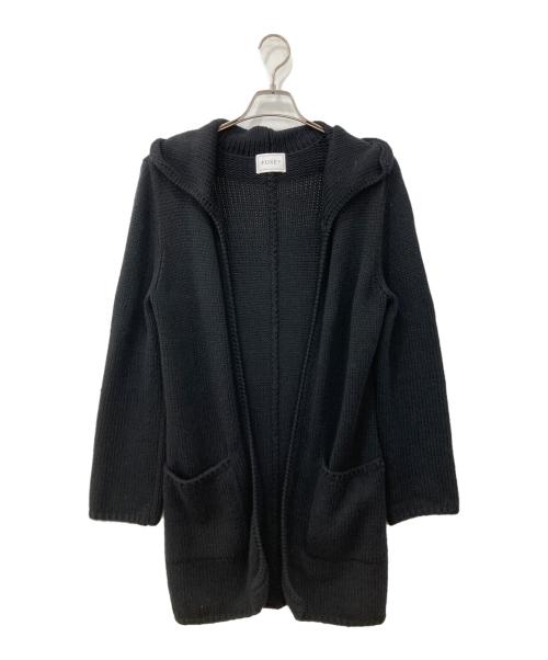 FOXEY（フォクシー）FOXEY (フォクシー) ニットカーディガン ブラック サイズ:-の古着・服飾アイテム