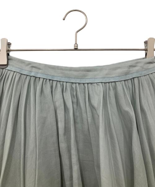 FOXEY（フォクシー）FOXEY (フォクシー) シアーサーキュラースカート グリーン サイズ:40の古着・服飾アイテム