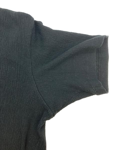ISSEY MIYAKE MEN（イッセイミヤケメン）ISSEY MIYAKE MEN (イッセイミヤケメン) プリーツカットソー ブラック サイズ:1の古着・服飾アイテム