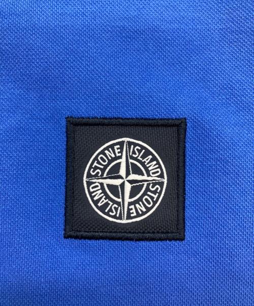 STONE ISLAND（ストーンアイランド）STONE ISLAND (ストーンアイランド) ポロシャツ ブルー サイズ:Mの古着・服飾アイテム