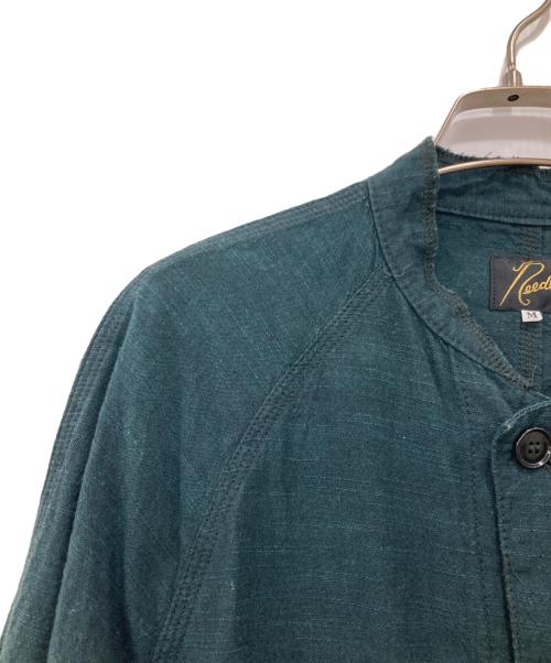 Needles（ニードルズ）Needles (ニードルズ) CHORE COAT AIZU TSUMUGI グリーン サイズ:Mの古着・服飾アイテム