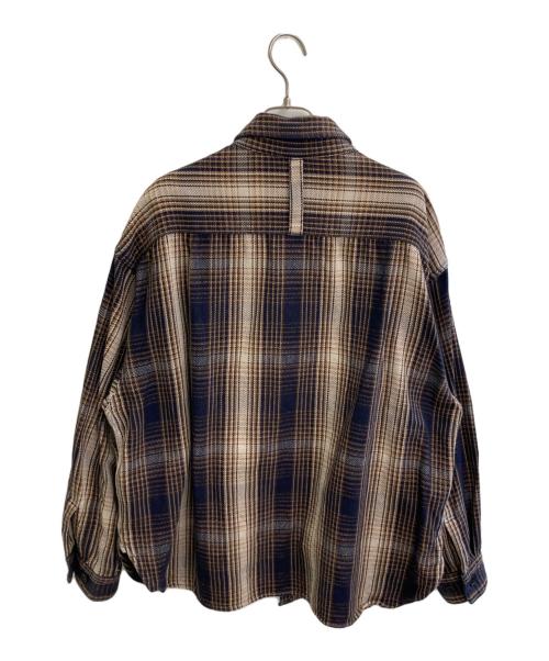ROTOL（ロトル）ROTOL (ロトル) Big Flannel Shirts ブラウン サイズ:2の古着・服飾アイテム
