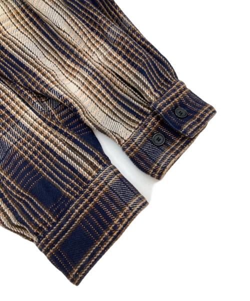ROTOL（ロトル）ROTOL (ロトル) Big Flannel Shirts ブラウン サイズ:2の古着・服飾アイテム