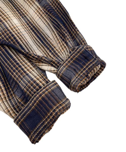 ROTOL（ロトル）ROTOL (ロトル) Big Flannel Shirts ブラウン サイズ:2の古着・服飾アイテム