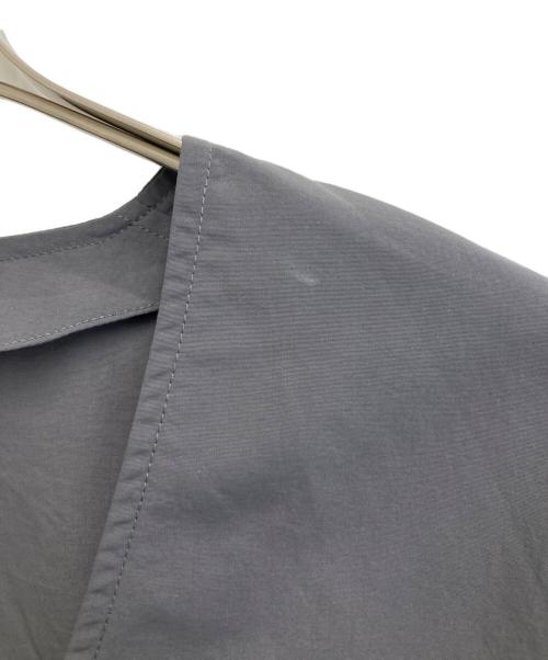 BURLAP OUTFITTER（バーラップアウトフィッター）BURLAP OUTFITTER (バーラップアウトフィッター) ノーカラージャケット グレー サイズ:Mの古着・服飾アイテム