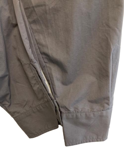 BURLAP OUTFITTER（バーラップアウトフィッター）BURLAP OUTFITTER (バーラップアウトフィッター) ノーカラージャケット グレー サイズ:Mの古着・服飾アイテム