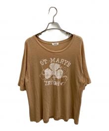 UNDERCOVER（アンダーカバー）の古着「プリントTシャツ」｜ブラウン