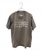 MM6 Maison Margielaエムエムシックスメゾンマルジェラ）の古着「Tシャツ」｜ブラウン