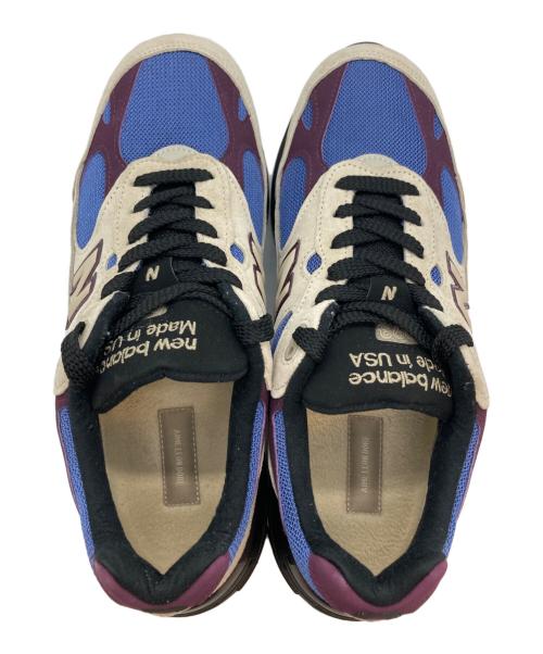 NEW BALANCE（ニューバランス）NEW BALANCE (ニューバランス) Aime Leon Dore (エメ レオン ドレ) 993 TAUPE ベージュ×パープル サイズ:28.5の古着・服飾アイテム