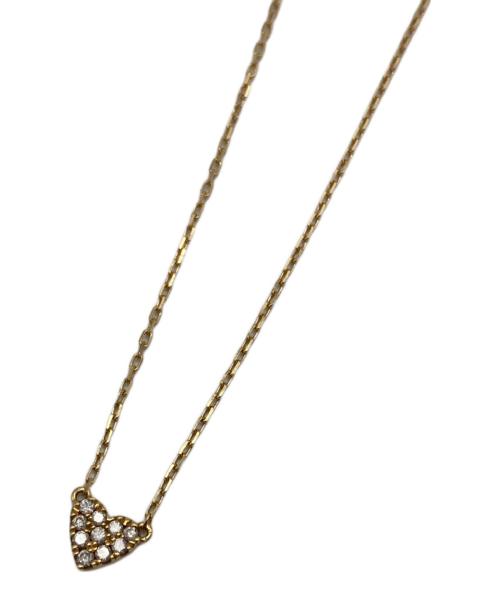 AHKAH（アーカー）AHKAH (アーカー) ハートパヴェネックレスの古着・服飾アイテム