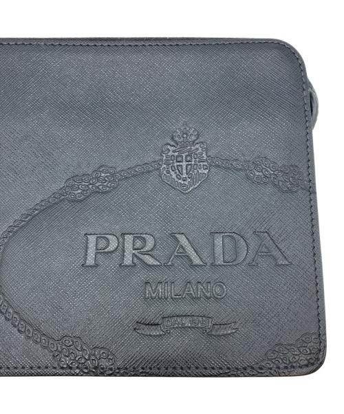 PRADA（プラダ）PRADA (プラダ) SAFFIANO TRAVEL ブラック サイズ:-の古着・服飾アイテム