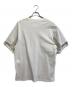 sacai (サカイ) 22SS ファブリックコンボTシャツ ホワイト サイズ:2：15000円