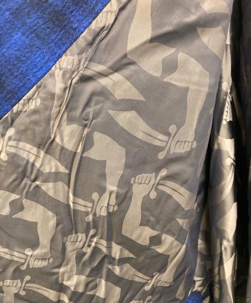 Vivienne Westwood ANGLOMANIA（ヴィヴィアンウエストウッドアングロマニア）Vivienne Westwood ANGLOMANIA (ヴィヴィアンウエストウッドアングロマニア) ケープコート ブルー サイズ:SIZE M (38)の古着・服飾アイテム