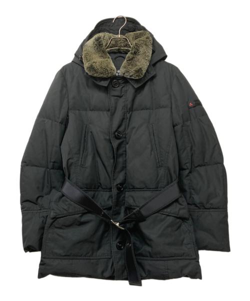 PEUTEREY（ピューテリー）PEUTEREY (ピューテリー) ハリケーン ダウンコート ブラック サイズ:Sの古着・服飾アイテム