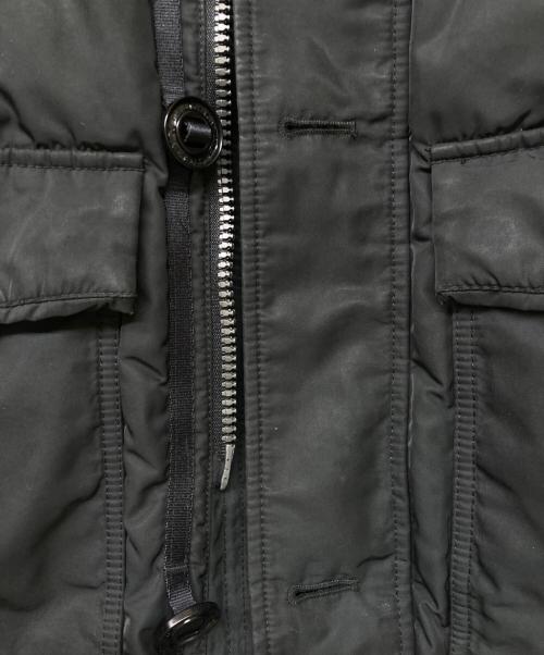 PEUTEREY（ピューテリー）PEUTEREY (ピューテリー) ハリケーン ダウンコート ブラック サイズ:Sの古着・服飾アイテム