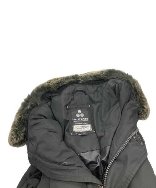 PEUTEREY（ピューテリー）PEUTEREY (ピューテリー) ハリケーン ダウンコート ブラック サイズ:Sの古着・服飾アイテム