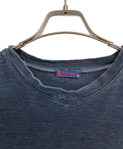 R BY 45rpm（アールバイフォーティファイブアールピーエム）R BY 45rpm (アールバイフォーティファイブアールピーエム) ポケットTシャツ ネイビー サイズ:Sの古着・服飾アイテム