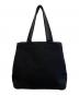 PRADA (プラダ) キャンバストートバッグ ブラック：12000円