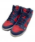 NIKE×SUPREMEナイキ×シュプリーム）の古着「SB Dunk High By Any Means」｜レッド×ネイビー