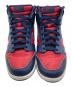 NIKE (ナイキ) SUPREME (シュプリーム) SB Dunk High By Any Means レッド×ネイビー サイズ:27.5：12000円