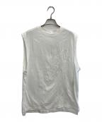 Mame Kurogouchiマメクロゴウチ）の古着「Suvin Cotton Jersey Emboridery Top」｜ホワイト