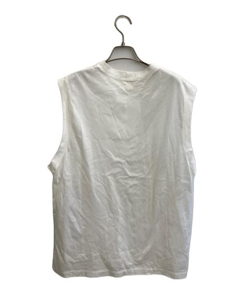 Mame Kurogouchi（マメクロゴウチ）mame kurogouchi (マメクロゴウチ) Suvin Cotton Jersey Emboridery Top ホワイト サイズ:3の古着・服飾アイテム