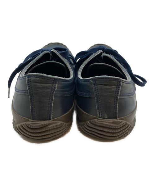 SPINGLE Biz（スピングルビズ）SPINGLE Biz (スピングルビズ) レザースニーカー ネイビー サイズ:Ｍの古着・服飾アイテム