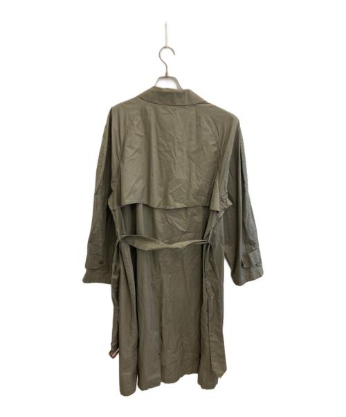 Burberry's（バーバリーズ）Burberry's (バーバリーズ) ステンカラーコート オリーブ サイズ:FREEの古着・服飾アイテム