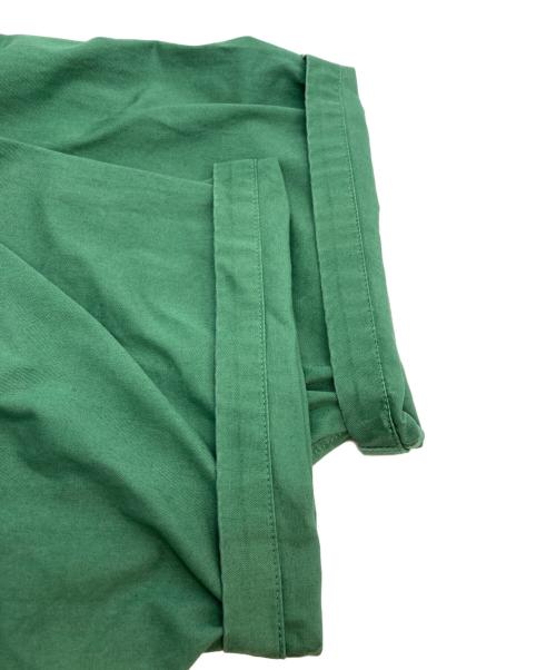 BLUE WORK（ブルーワーク）BLUE WORK (ブルーワーク) 半袖シャツ グリーン サイズ:Ｍの古着・服飾アイテム