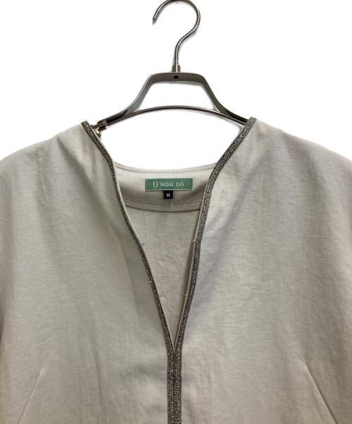 O wau no（O WAU NO）O wau no (O WAU NO) ワンピース ベージュ サイズ:Mの古着・服飾アイテム