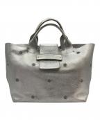 NUR DONATELLA LUCCHIヌールドナテッラルッキ）の古着「トートバッグ」｜シルバー