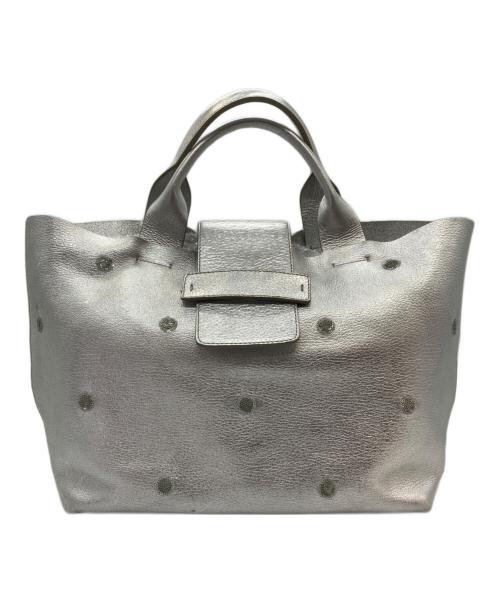 NUR DONATELLA LUCCHI（ヌールドナテッラルッキ）nur donatella lucchi (ヌールドナテッラルッキ) トートバッグ シルバーの古着・服飾アイテム